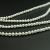 本真珠（アコヤパール）ＡＡＡラウンドビーズ3ｍｍ　1粒・半連