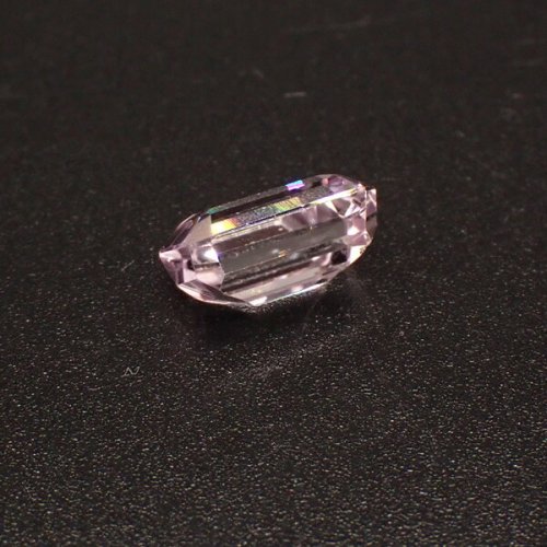 一点物 クンツァイトＡＡＡ レクタングルルース NO.2 9.2×6.6ｍｍ 2.85ｃｔ - 天然石ビーズの卸は石の蔵へ｜浄化セット、ブレスレットも