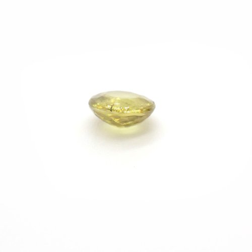 一点物 スフェーンＡＡＡルース ラウンドブリリアントカット 4.6×4.7×2.6ｍｍ 0.53ｃｔ - 天然石ビーズの卸は石 の蔵へ｜浄化セット、ブレスレットも