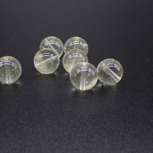 リビアングラスAAA丸玉 ビーズ7mm 1粒売り - 天然石ビーズ