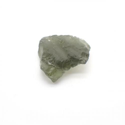 ★モルダバイト 原石ビーズ 17.5×16×10ミリ③(SA) 一点物】モルダバイト 原石 No.11 16.8×15×5.5mm 6.44ct