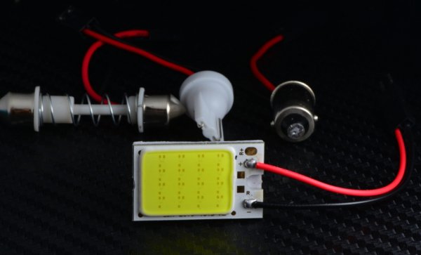 2W マイクロ COB LEDボード 白 - LED SHOP こりす堂 by shimarisudo 自作LEDの通販ショップ! LED テール/ストップ/ライト等の自作なら!!