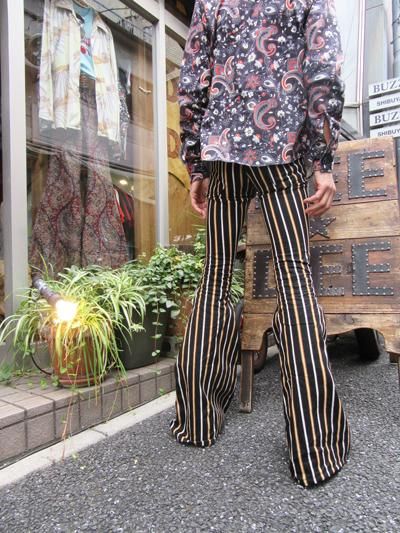 1970年代ヨーロッパヴィンテージ ベルボトムオールインワン OTOE ベルボトム BELL BOTTOM DEEDEE 70年代 ロック ROCK - 渋谷