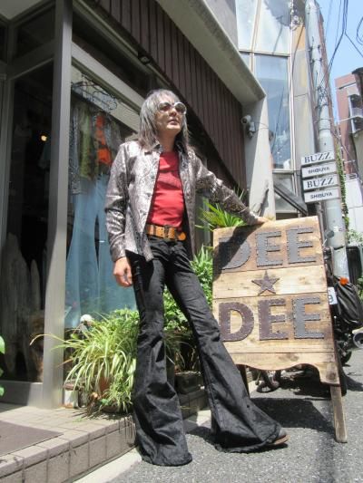 ストレッチベロア ベルボトム BELL BOTTOM DEEDEE ゴブラン