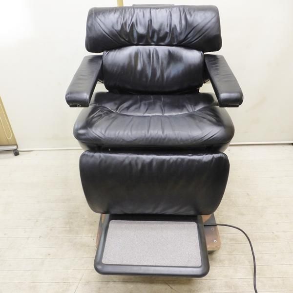 中古】タカラベルモント 『最高級理容椅子BB-X（黒）』