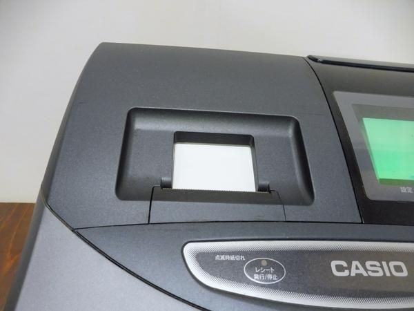 カシオレジスター　TE-120　フル設定込み　送料無料　人気機種　226882 カシオレジスターTE-120フル設定無料人気機種丈夫機種