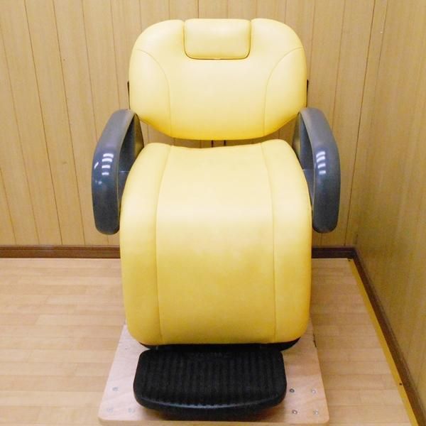 中古椅子6脚まとめて売り(引取限定) 売約済み】※中古品※◇カウンターチェア【昇降式7脚セット】合皮／店舗