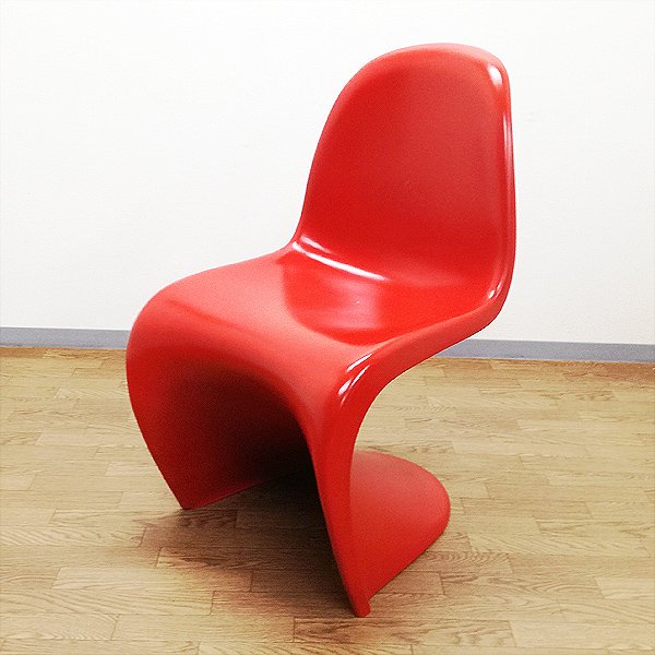 中古】『Panton Chair（パントンチェア）赤/リプダクト品』☆３台あり！