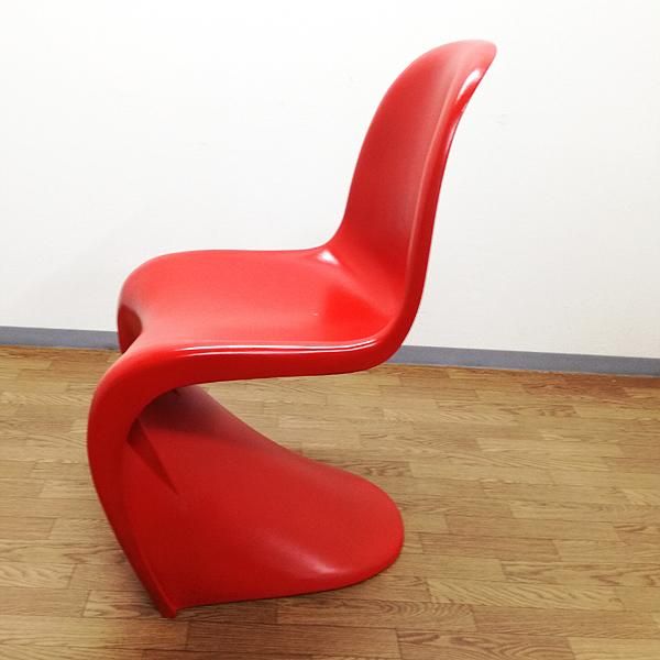 中古】『Panton Chair（パントンチェア）赤/リプダクト品』☆3