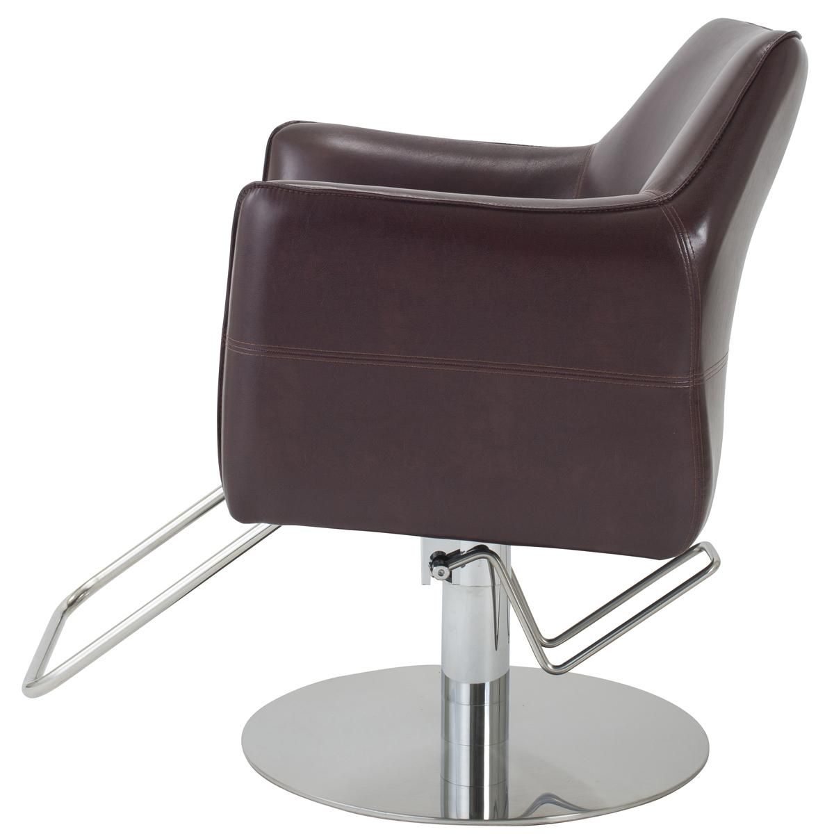 【送料込】ビューティガレージ　スタイリングチェア　CLUB-RⅡ ブラウン セットイス・スタイリングチェア | 理美容・ヘア | 株式会社