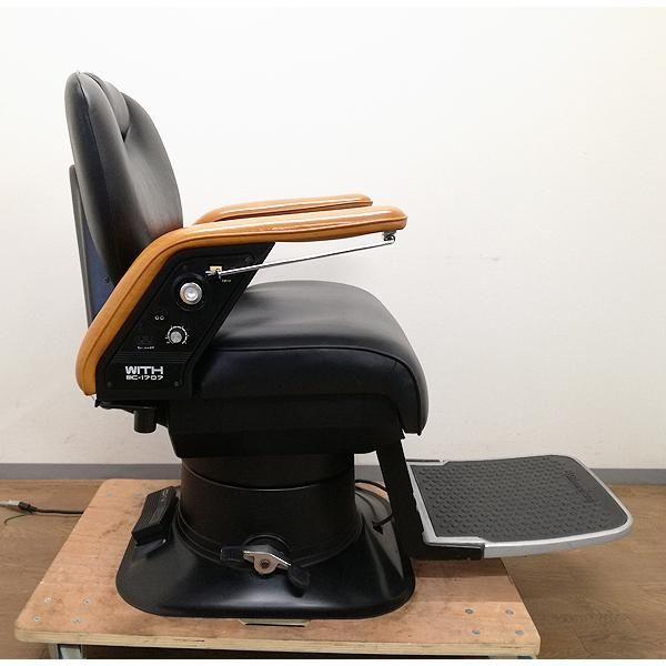 理容機器 新明和理容椅子 BC-1400 （新明和の床屋椅子）