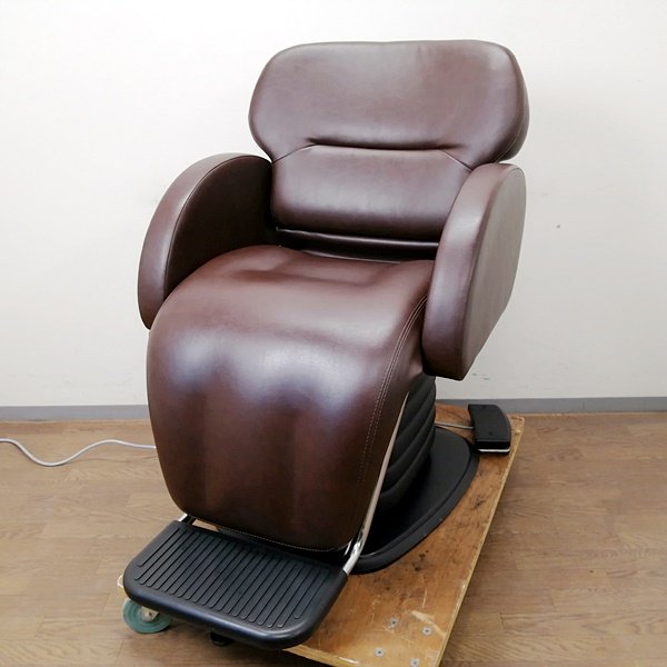 中古/A】 オオヒロ 製品『電動シャンプー椅子 ドルチェ111（ブラウン 