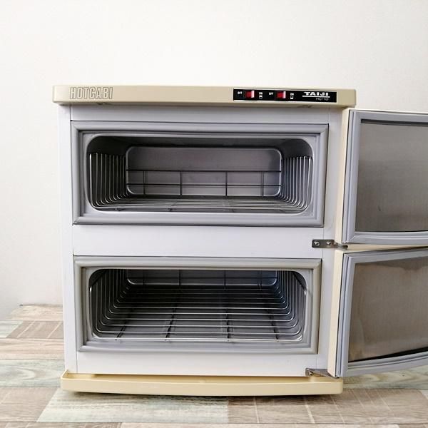 中古】タイジ 『2段ホットキャビ HC-1D（アイボリー）』 ☆1台