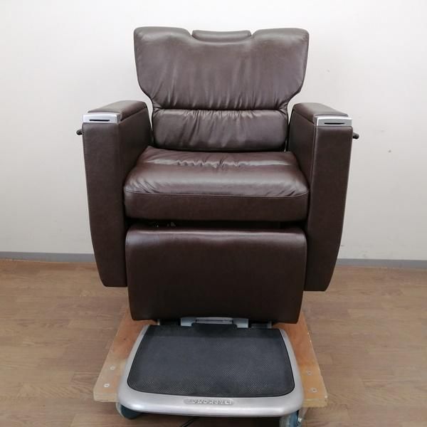 中古/A】タカラベルモント 『理容椅子 BRAMU（ブラーム）ダーク