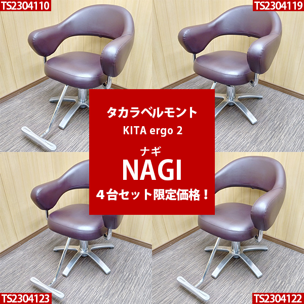 タカラベルモント スタイリングチェア KITA Ergo II Nagi ナギ - 椅子