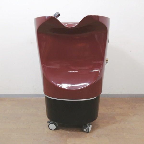 中古/A】EMS『移動式シャンプー台 PERRO（ペロ）（レッド/サイド