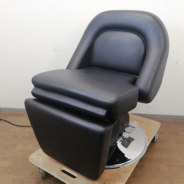 電動シャンプーチェアRUBINO-SR ブラックビューティーガレージ