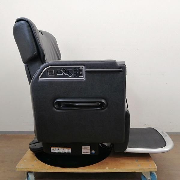 タカラベルモンド電動理容椅子ブラック(中古) 中古/A】タカラベルモント『理容椅子 BRAMU（ブラーム）ブラック