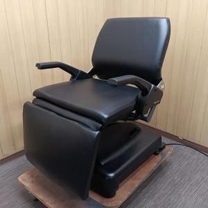 【中古/A】タカラベルモント『電動シャンプーイス FERIO OPEN TYPE（フェリオオープンタイプ）ブラック/レッグレストタイプ/レッグレスト連動』 ★TY250313