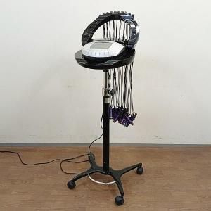 【中古/A】オオヒロ『デジタルパーマ機器　ODIS Pro（オーディスプロ）ブラック/スタンドタイプ/ロッド30本付属』 ★KP250635