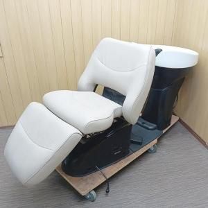 新品】ビューティガレージ『枕付き手動シャンプーチェア HD-178S