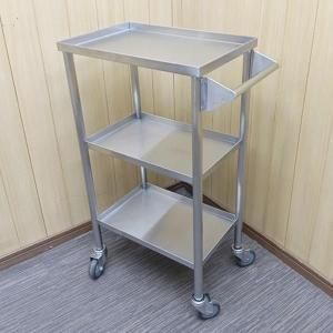 美容室　中古　ステンレスワゴン 中古】『医療向けステンレスワゴン（作業台）』 買取・査定対象/SO
