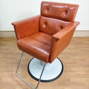 ⭐︎値下げします⭐︎引き取り限定　ブラウン スタイリングチェア 360度回転 ⭐︎値下げします⭐︎引き取り限定 ブラウン スタイリングチェア