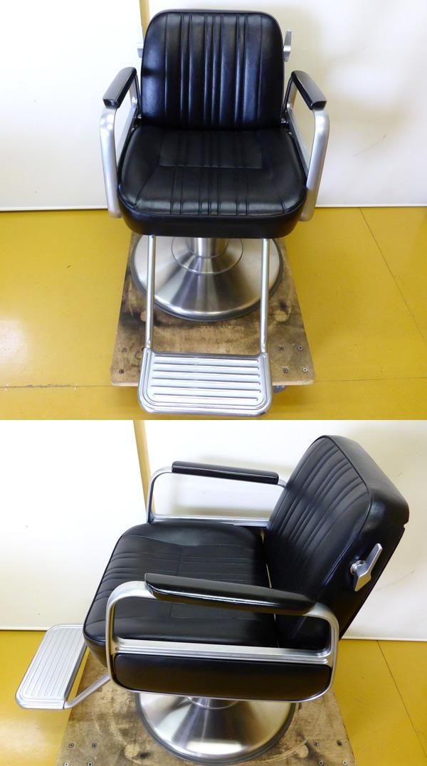 【中古】タカラベルモント　キャデラ 中古】タカラベルモント 『 キャデラ（シャンプーチェア）黒 』 1