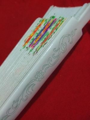[新品] 手描き模様入りアバニコ！ 両面張り スペイン製の全て手作り商品です。 楽天市場】花柄のアバニコ(両面張り | 透かし彫りあり) [品質