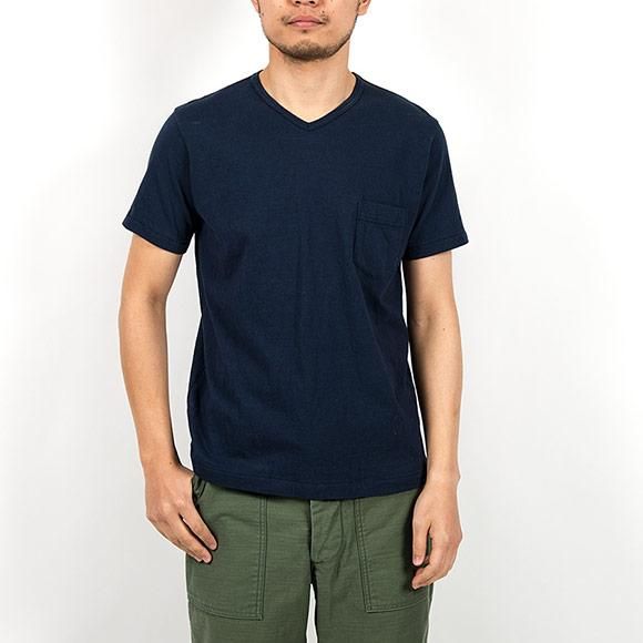 Workers K&T H MFG Co　ワーカーズ　Tシャツ　ポケット　Vネック