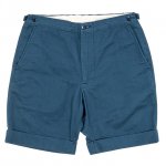 Workers K&T H MFG Co“Maine Shorts, 8 Oz Chino, Blue”