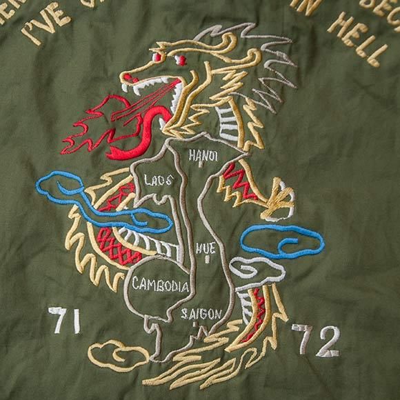 テーラー東洋　ベトジャン FIRE BRATHING DRAGON 龍 TAILOR TOYO[テーラー東洋] ベトジャン FIRE BRATHING DRAGON 龍