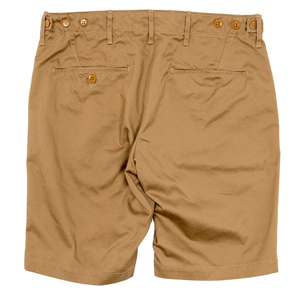 Workers K&T H MFG Co “Officer Shorts, USMC Khaki” - セレクト 