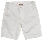 Workers K&T H MFG Co Officer Shorts, White Chino