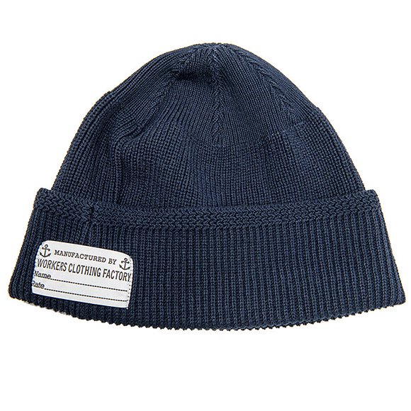 Workers K&T H MFG Co “Cotton Knit Cap, Navy” - セレクトショップ ...