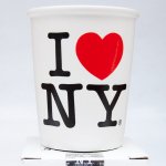 I LOVE NY Ceramic Cup, Paper-Like