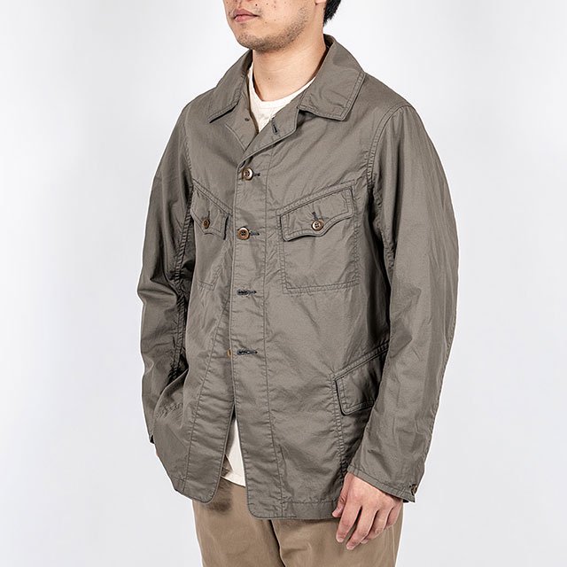 Workers K&T H MFG Co“F Jacket, Cotton Linen Kersey, Khaki