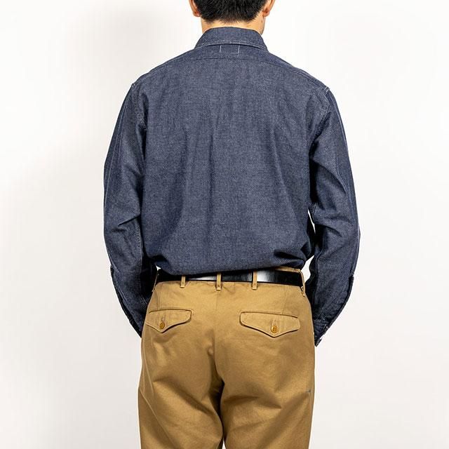 トップス workers Work Shirt Vintage Fit Denim Workers K&T H MFG Co 