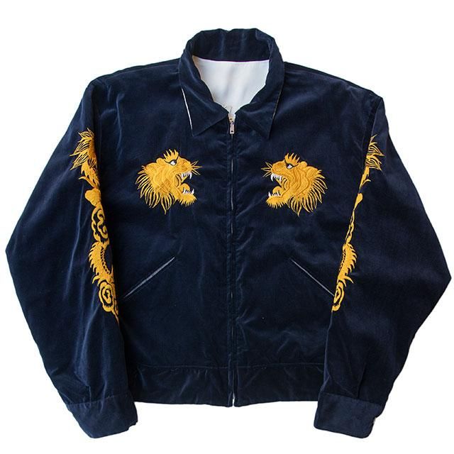 CAL O LINE/キャルオーライン TIGER SOUVENIR JACKET シャツ-