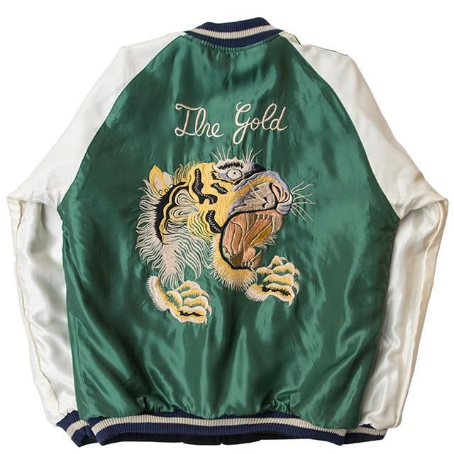 GOLD WOOL SOUVENIR JACKET the goldコメントありがとうございます