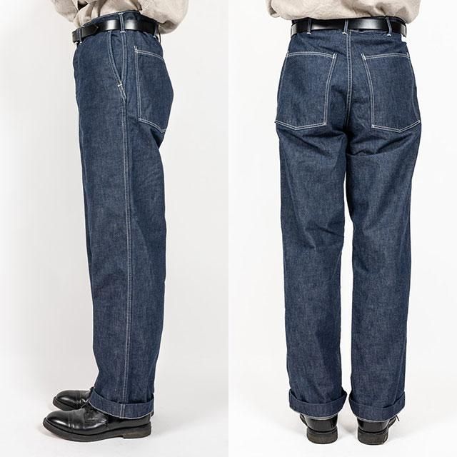名作復刻【ザ・スリーラバーズ】40's アメリカ軍M41デニムチノトラウザーズ 名作復刻【ザ・スリーラバーズ】40´s アメリカ軍M41デニムチノトラウザーズ