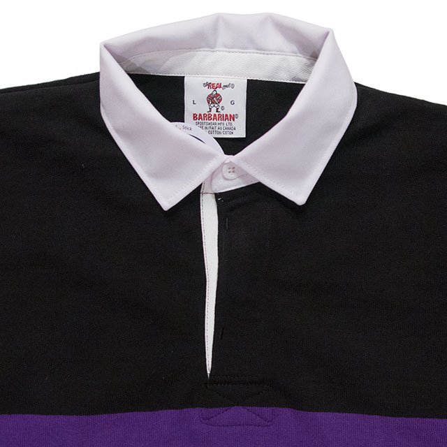 BARBARIAN 12oz REGULAR RUGBY SHIRTS LONG SLEEVE