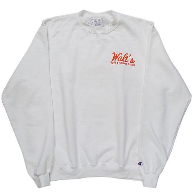 レア Walts Bar Crew Neck Sweat/Champion Walt's Bar 