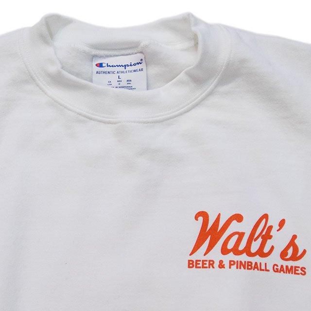 レア Walts Bar Crew Neck Sweat/Champion Walt's Bar 