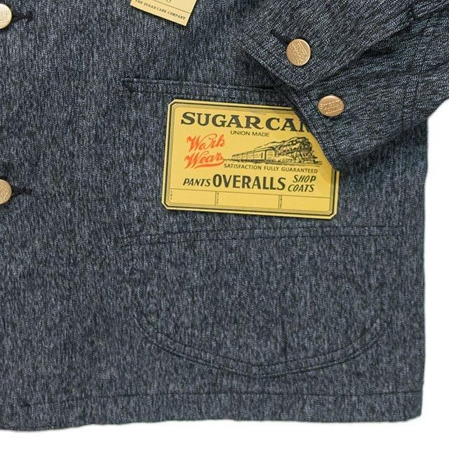 ジャケット・アウター SUGAR CANE 9oz. BLACK COVERT WORK COAT Sugar Cane, Work Coat, Black Covert – Wardrobe 19