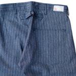 Workers Striped Pants, Blue