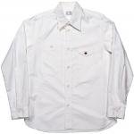 Workers K&T H MFG Co“OX Work Shirt, White”