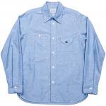 Workers K&T H MFG CoOX Work Shirt, Blue