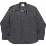 Workers K&T H MFG Co“Champion Shirt, Gray（cottn/wool)”