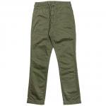 Workers K&T H MFG Co“Herringbone Slim Trousers, Khaki”